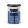 Краска латексная для стен и потолков 1 POLLER белая бархатисто-матовая 0,9 л 