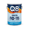 Эмаль ПФ-115 ФОРМУЛА Q8 голубая 20 кг