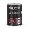Эмаль акриловая для пола ПРЕСТИЖ серая 0,9 кг